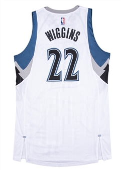2015 Andrew Wiggins Game Used Minnesota Timberwolves Jersey Used on 11/20/2015 (NBA/MeiGray)